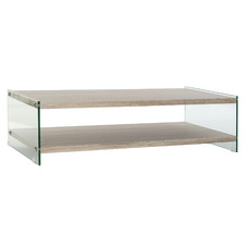 MESA CENTRO CRISTAL MDF 130X65X35,5 TEMPLADO