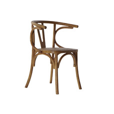 SILLA OLMO RATAN 56X50X76 MARRON