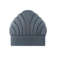 CABECERO CAMA POLIESTER MDF 162X5X162 AZUL