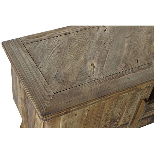 MUEBLE TV MADERA RECICLADA 180X45X60 52,00 NATURAL