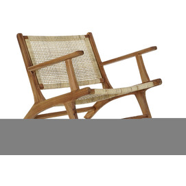 BUTACA TECA RATAN 69X78X68 NATURAL