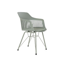 SILLA PP METAL 56X53X81 MATE VERDE MENTA
