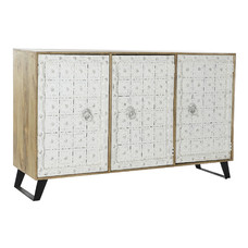 BUFFET MANGO 165X45X100 ENVEJECIDO BLANCO