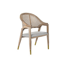 SILLA ABETO POLIESTER 59X55X88 GRIS CLARO