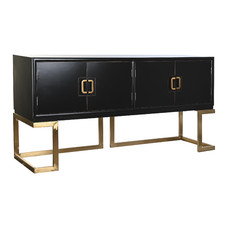 BUFFET ALAMO METAL 180X50X90 NEGRO