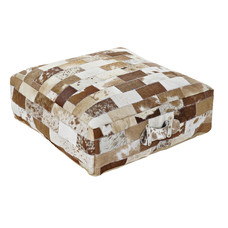 COJIN SUELO PIEL 60X60X20 COJIN SUELO PIEL CABRA