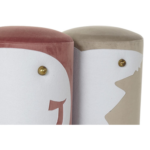 REPOSAPIES POLIESTER 36X36X43 2 SURT.