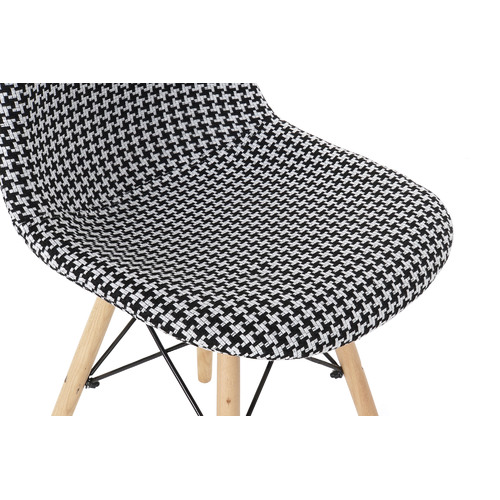 SILLA POLIESTER PINO 47X49X83 47CM PATA DE GALLO