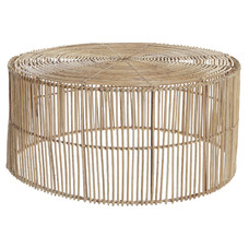 MESA CENTRO RATAN 56X56X26 NATURAL