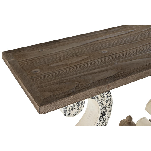 CONSOLA ABETO 120X36X92 BLANCO