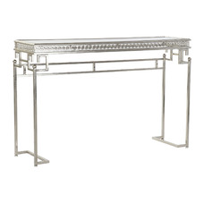 CONSOLA METAL ESPEJO 117X31X75 9,3 KG K ENVEJECIDO