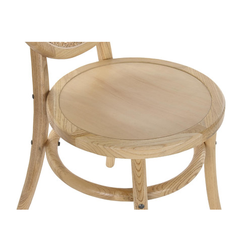 SILLA OLMO RATAN 43X43X89 REJILLA MARRON CLARO