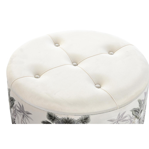 REPOSAPIES SET 2 POLIESTER MDF 80X80X43 TROPICAL