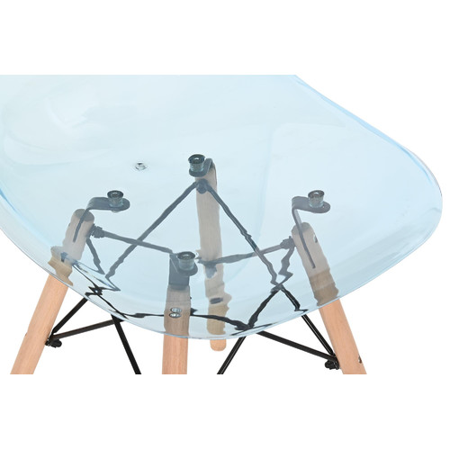 SILLA PVC ABEDUL 45X42X81,5 AZUL