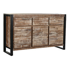 BUFFET ACACIA METAL 140X40X85 NATURAL