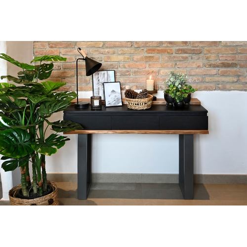 CONSOLA MANGO 115X40X80 NEGRO