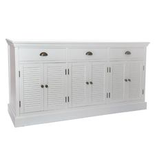 BUFFET PAULOWNIA 160X41X83 BLANCO