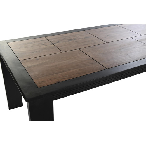MESA COMEDOR ACACIA 180X90X76 40,00 MARRON OSCURO