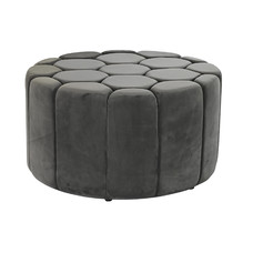 REPOSAPIES POLIESTER MDF 85X85X48 GRIS