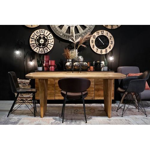 MESA COMEDOR MADERA RECICLADA PINO 180X90X77