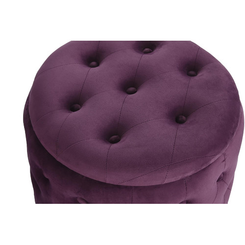 REPOSAPIES SET 2 POLIESTER MDF 70X70X42 CAPITONE