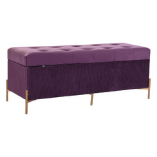 DESCALZADORA POLIESTER MDF 115X43X46 CAPITONE