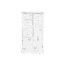 CAJONERA MADERA 69X38X130 DESGASTADO BLANCO