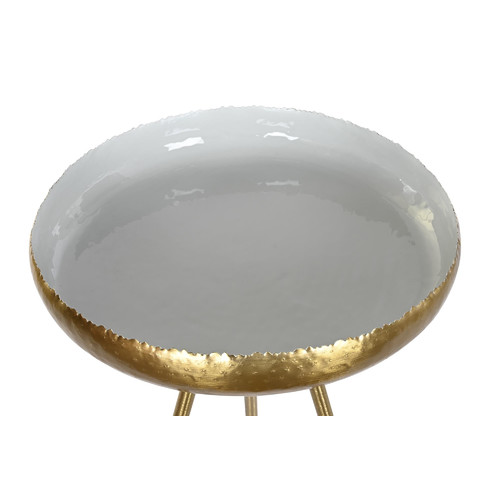 MESITA AUXILIAR METAL 43X43X61 LACADO AZUL