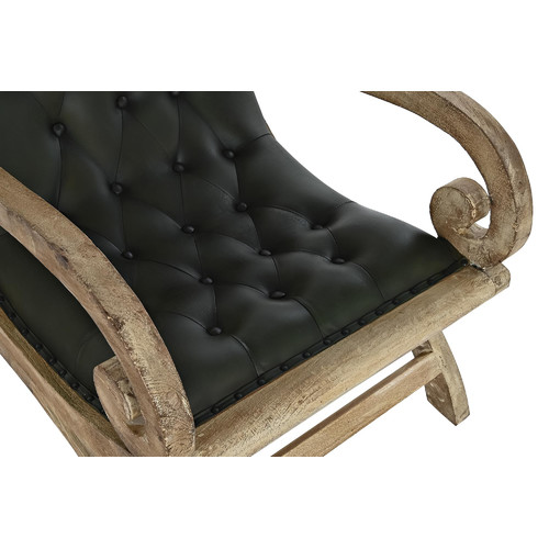 BUTACA MANGO PIEL 65X98X94 VERDE