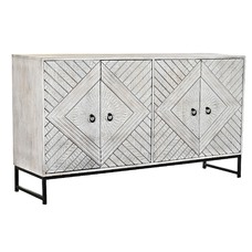 BUFFET MANGO METAL 155X40X85 54,50 BLANCO