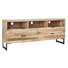 MUEBLE TV MANGO METAL 150X40X65 NATURAL NATURAL
