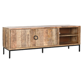 MUEBLE TV MANGO METAL 160X45X55 MANDALA NATURAL