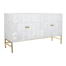 BUFFET MANGO LATON 157X43X84 ROMBO BLANCO
