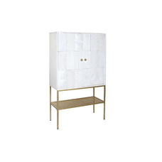 APARADOR MANGO METAL 91X44X152 30,00 BLANCO