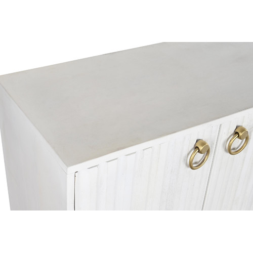 BUFFET MANGO METAL 152X40X77 BLANCO