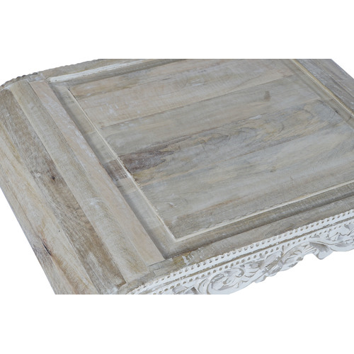 MESITA AUXILIAR MANGO 89X63,5X25,4 DECAPE BLANCO