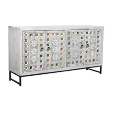 BUFFET MANGO CERAMICA 150X38X80 GRIS