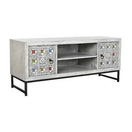 MUEBLE TV MANGO CERAMICA 130X40X56 BEIGE