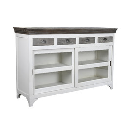 BUFFET MANGO CRISTAL 165X45,7X105,4 GRIS