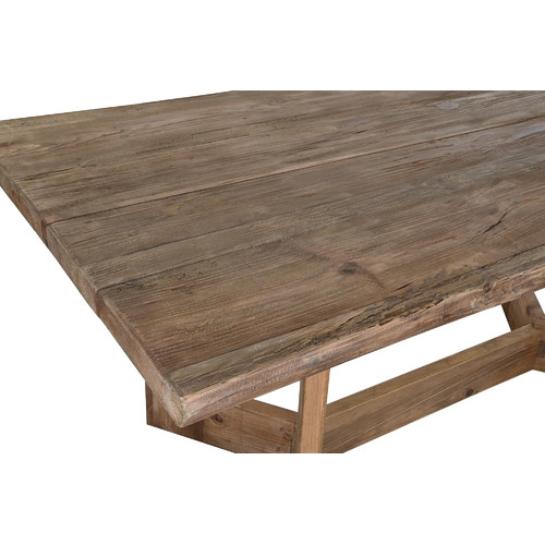 MESA COMEDOR MADERA RECICLADA 180X90X76 NATURAL