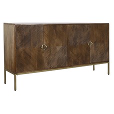 BUFFET MANGO METAL 170X40X90 67,20 MARRON OSCURO