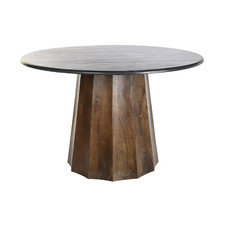 MESA COMEDOR MANGO MARMOL 120X120X76 90,00 NEGRO
