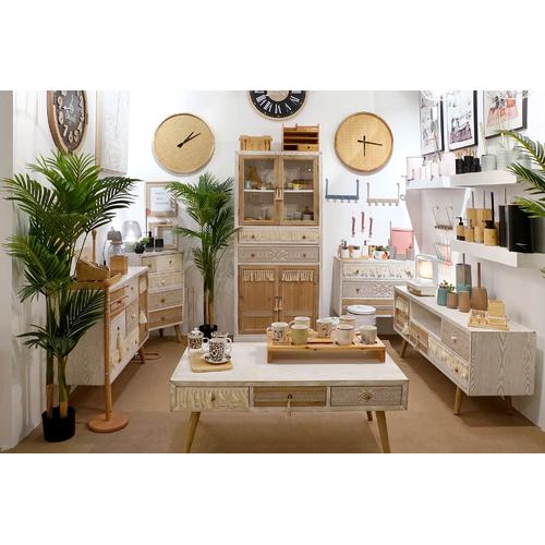 MUEBLE TV ABETO ALGODON 150X40X60 NATURAL