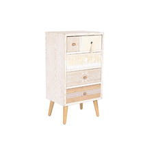 CAJONERA ABETO ALGODON 48X35X89 BLANCO