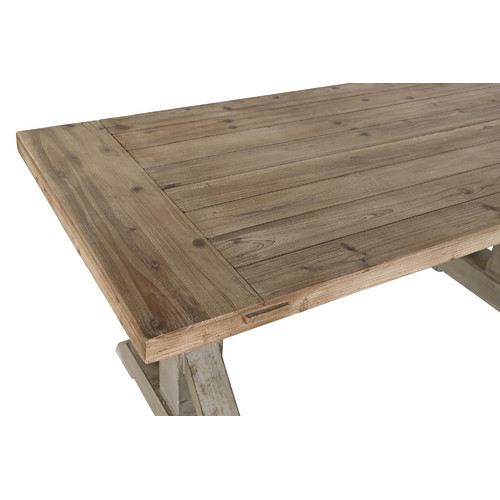 MESA COMEDOR ABETO 180X80X76 24,50 NATURAL