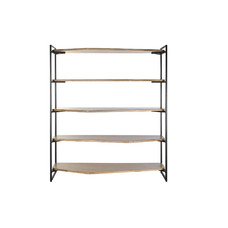 ESTANTERIA MANGO METAL 150X40X181 NEGRO