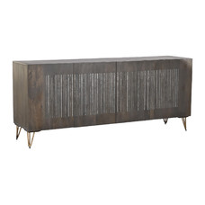 BUFFET MANGO METAL 177X45X77 MARRON