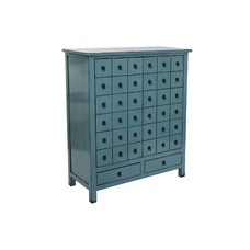 ARMARIO OLMO 102X42X120 LACADO AZUL