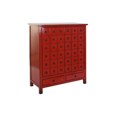 ARMARIO OLMO 102X42X120 LACADO ROJO
