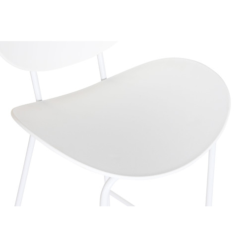 TABURETE PP METAL 50X51X104 BLANCO